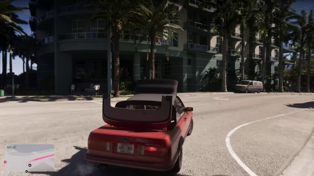 GTA 6 Vice City driving