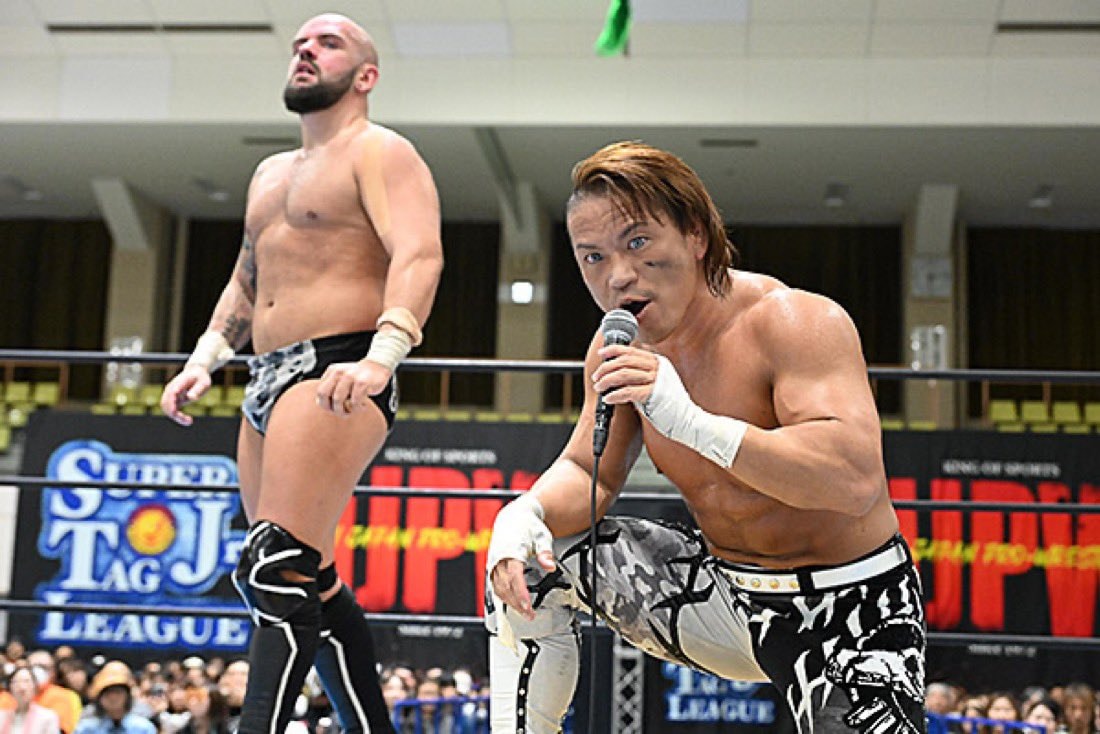 Robbie X Taiji Ishimori Super Jr. Tag League Finals