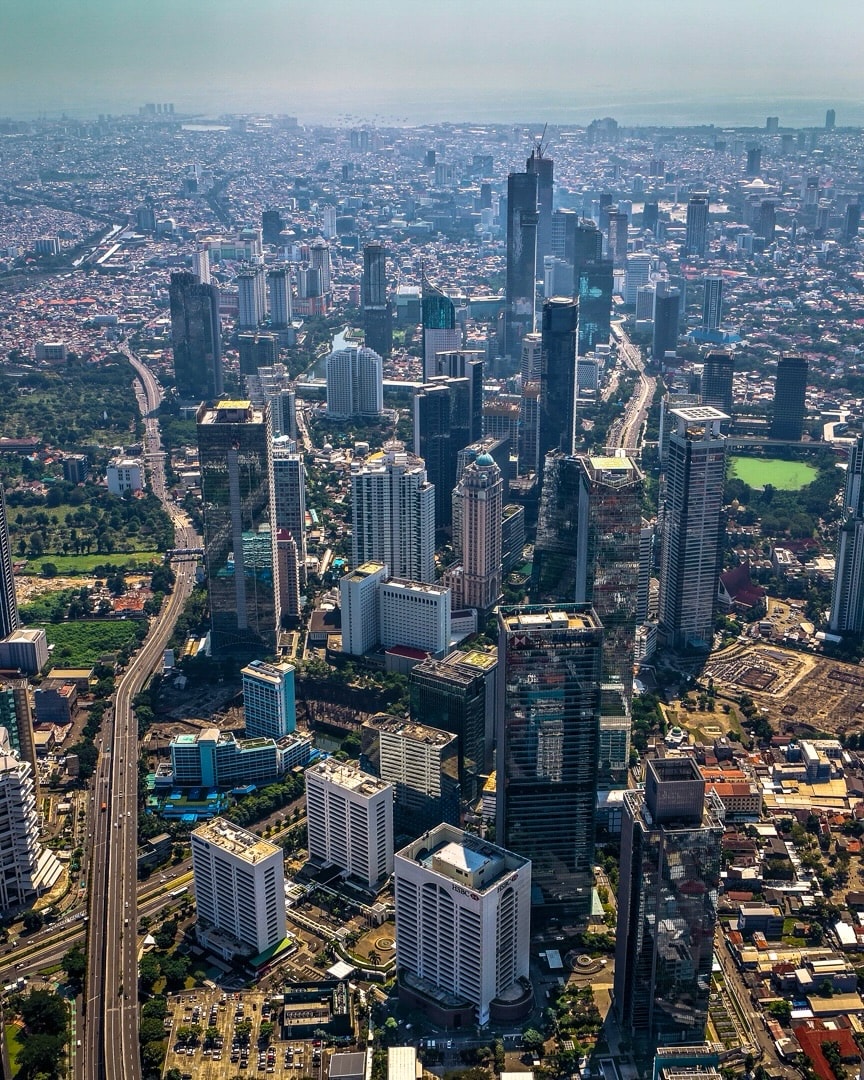 Jakarta Indonesia aerial (photo 3 of 4)