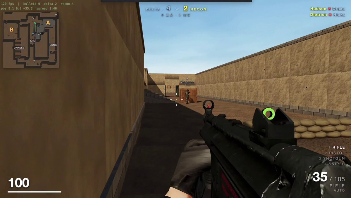 Kimi K3 CS:GO Portal clone