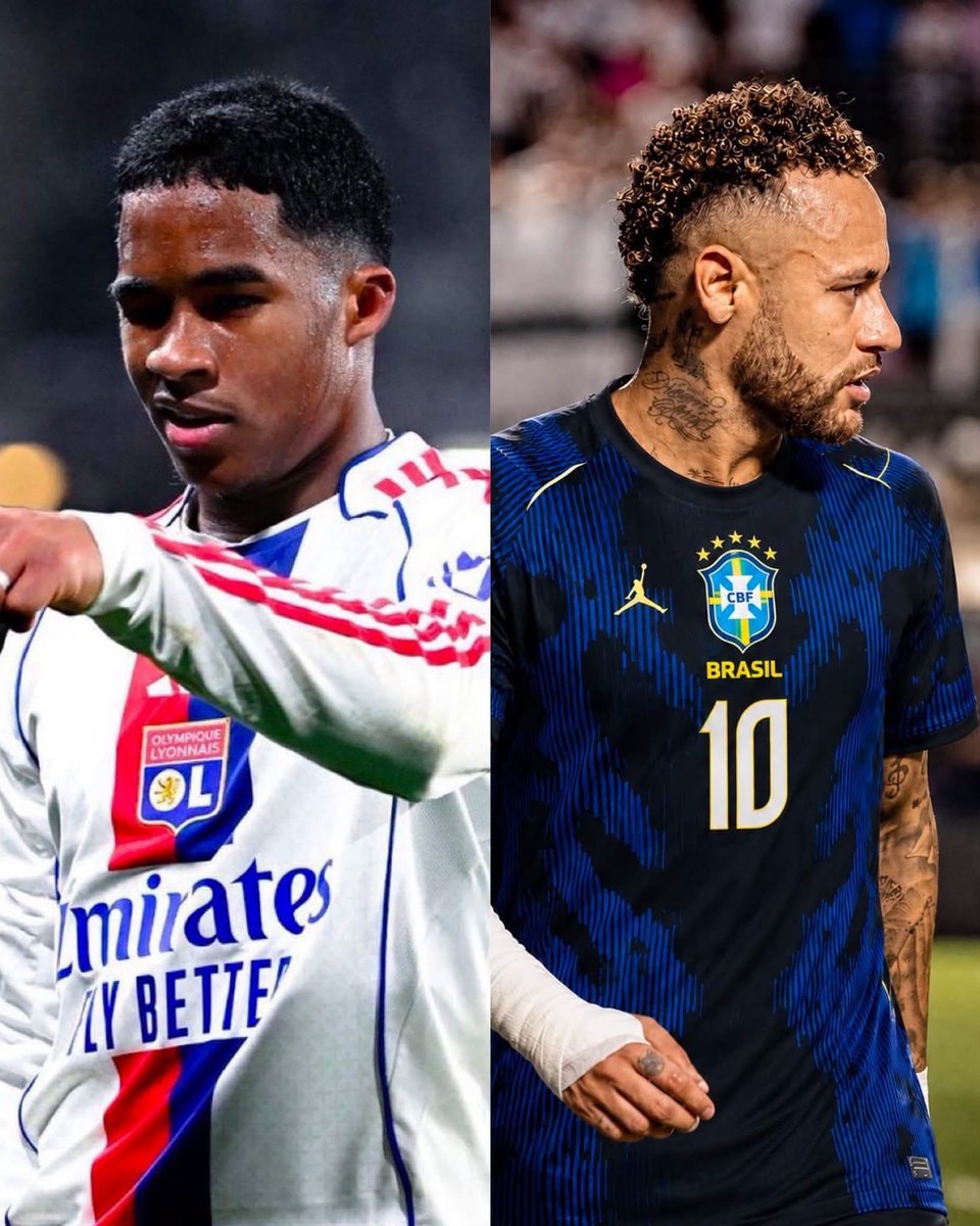 Neymar vs Endrick comparison