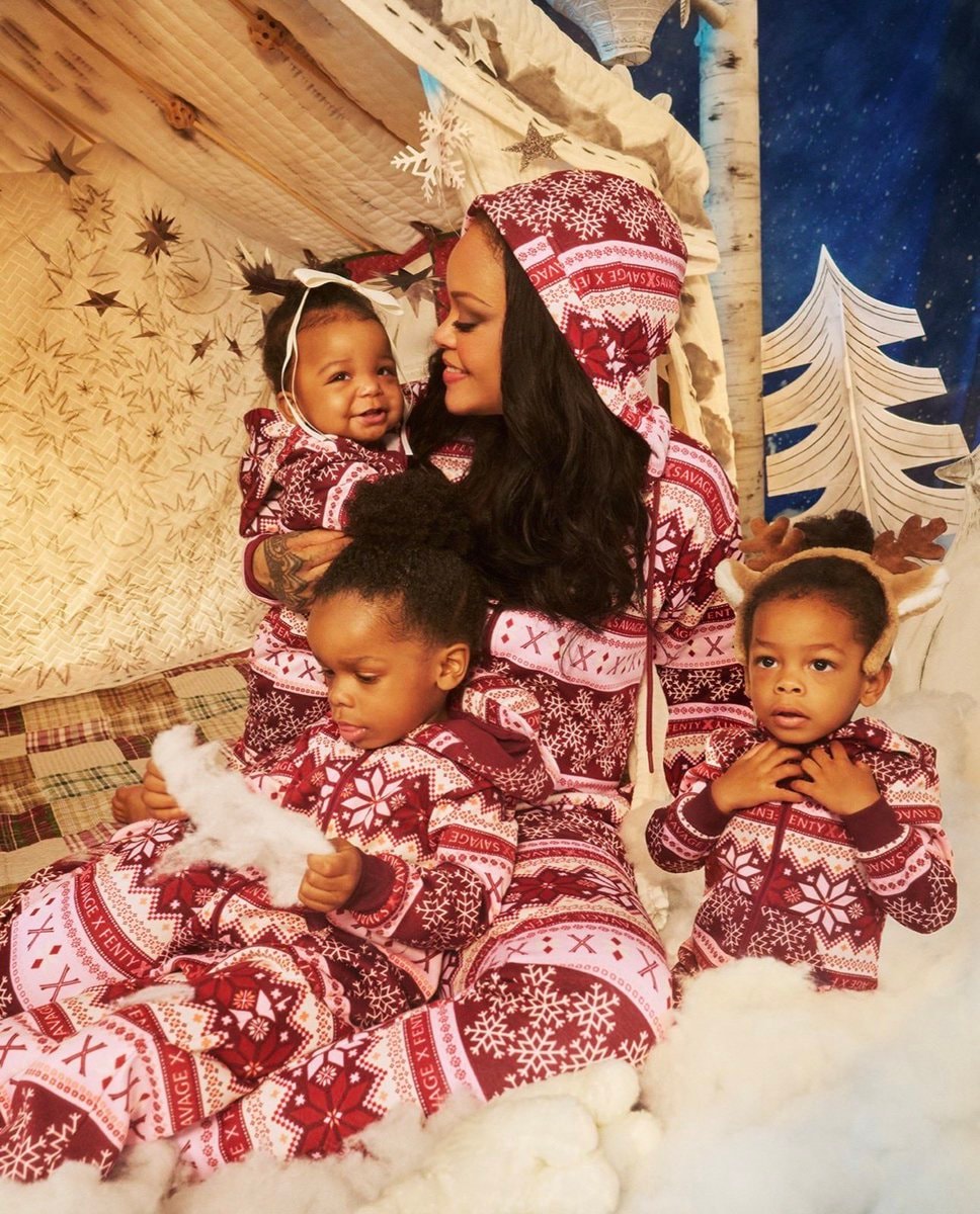 Rihanna with RZA Riot and Rocki