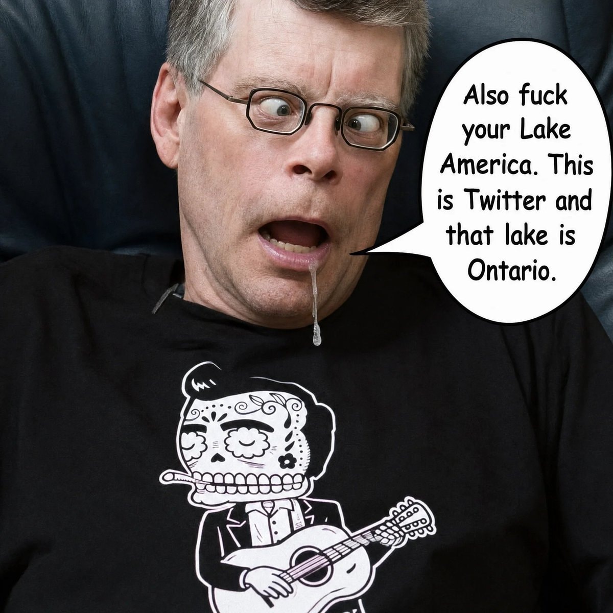 Stephen King Lake America correction