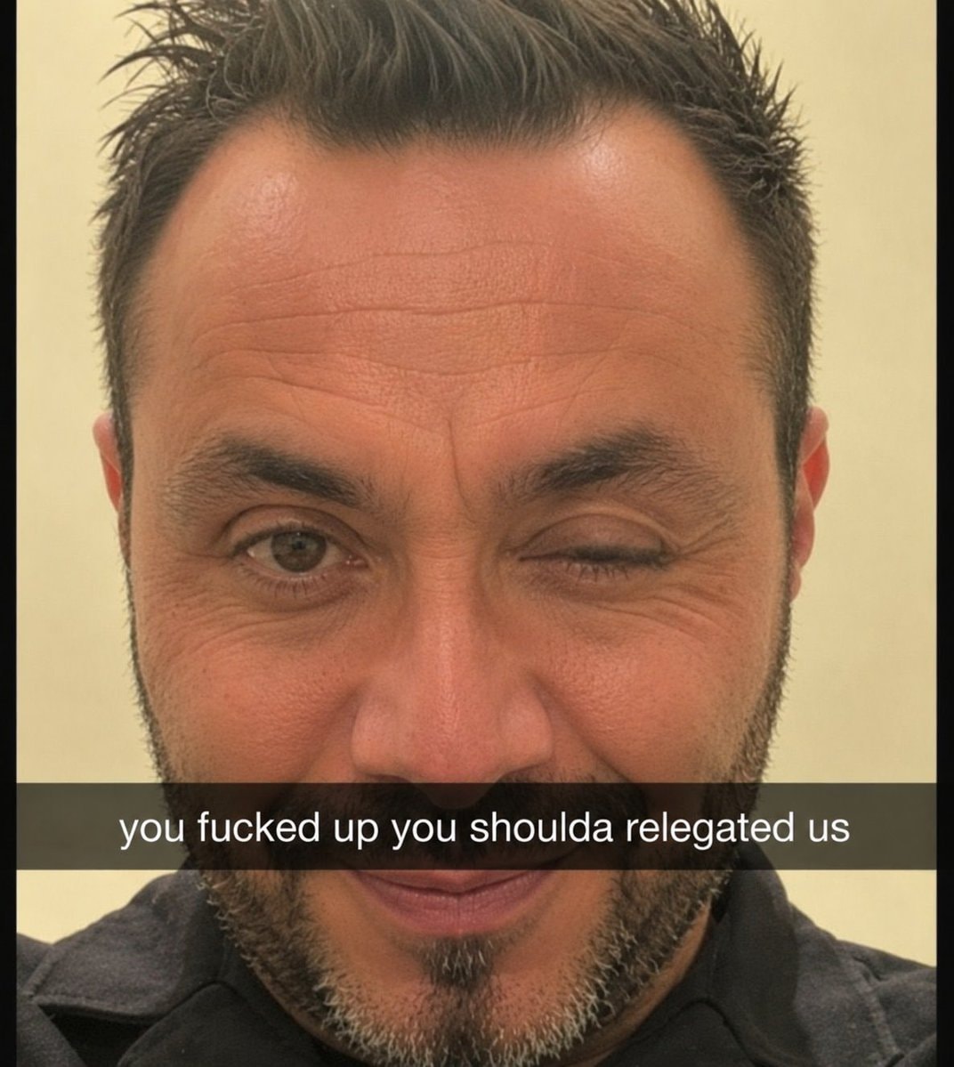 Tottenham fan selfie Tottenham fan selfie