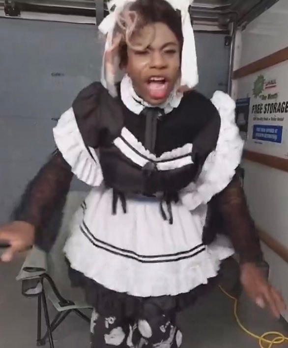 RaKai Halloween maid costume