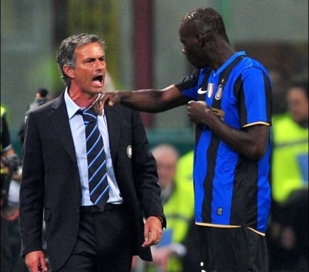 José Mourinho vs Mario Balotelli Inter Milan