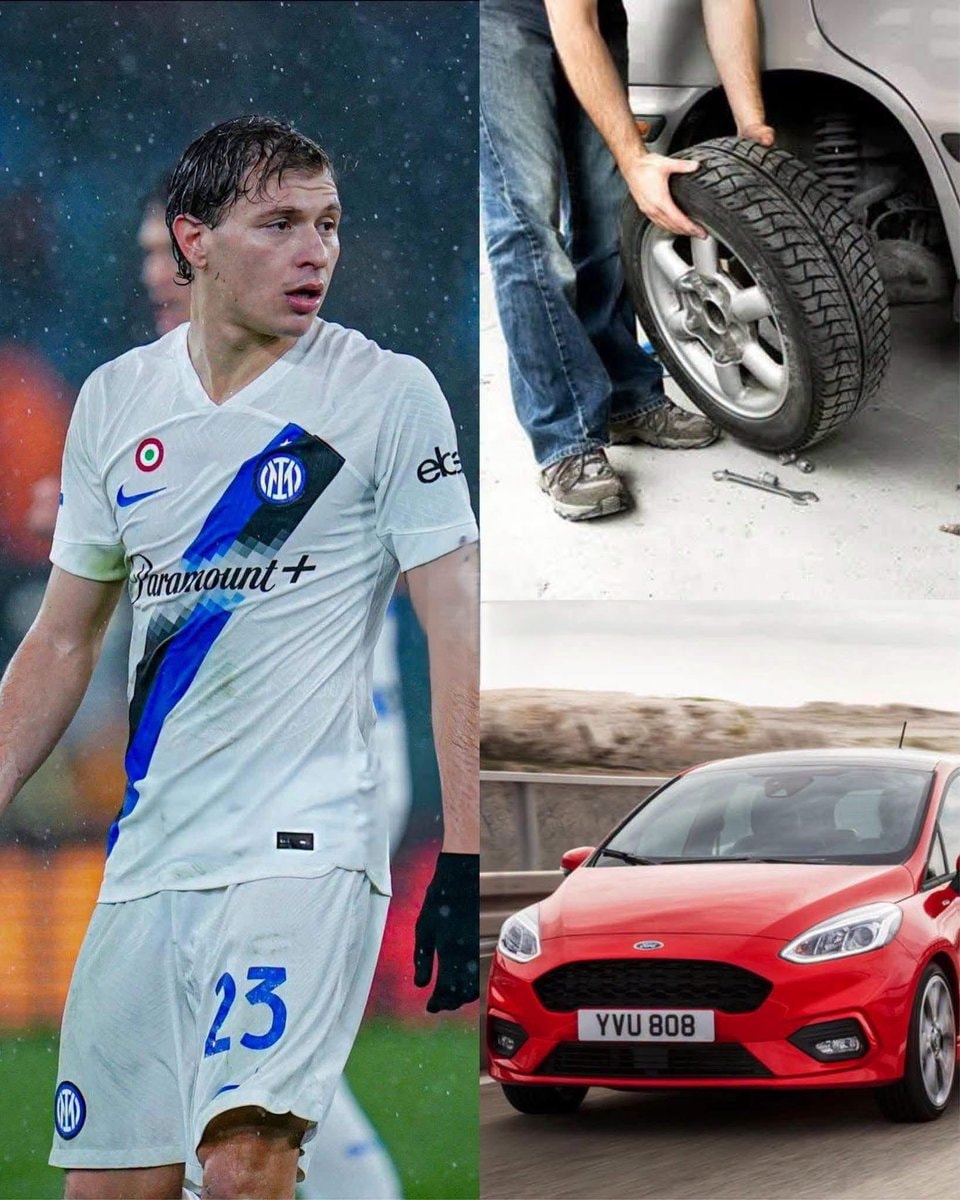 Nicolò Barella gifts Ford Fiesta