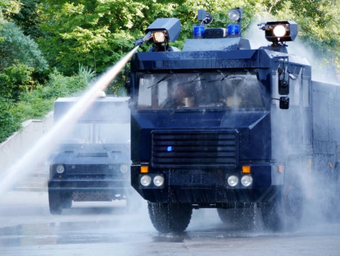 French police armored vehicles question