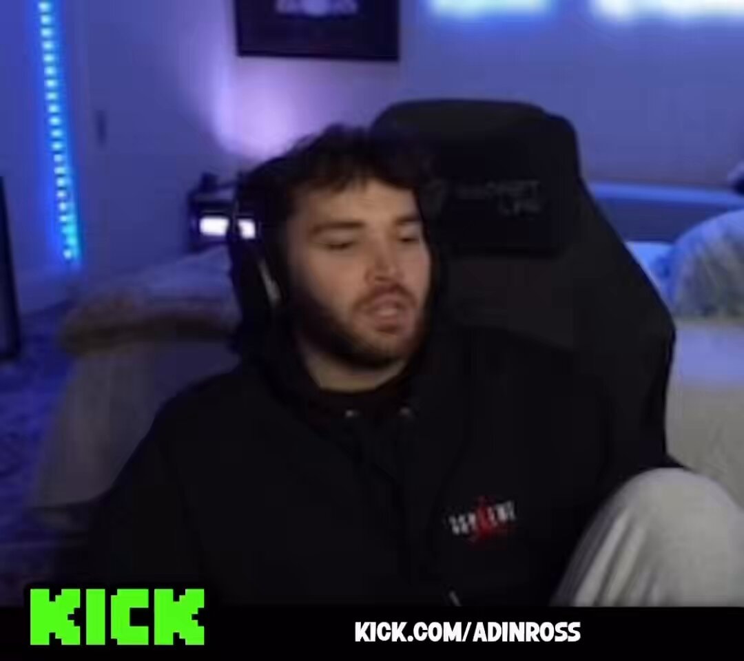 Adin Ross on crypto losses