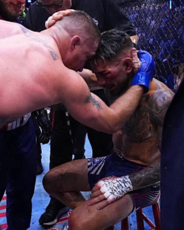 Ilia Topuria post-fight interview (photo 1 of 2)