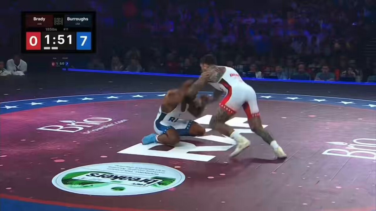 Jordan Burroughs vs Sean Brady RAF12