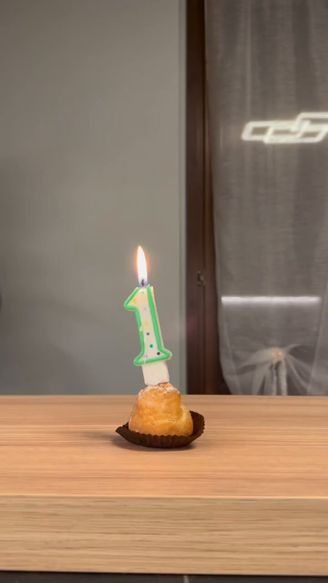 Birthday candle realization