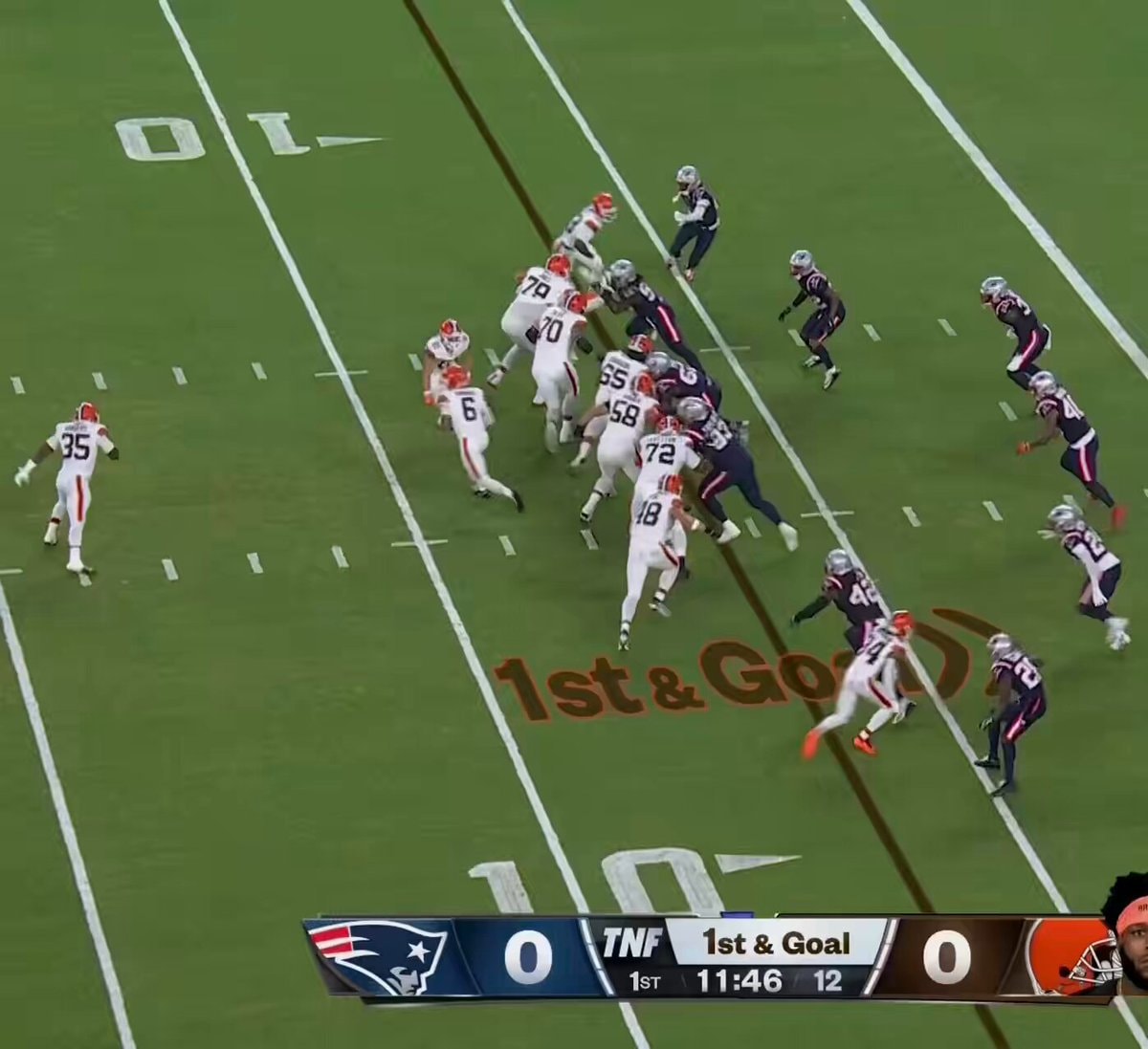 Dillon Gabriel Browns touchdown