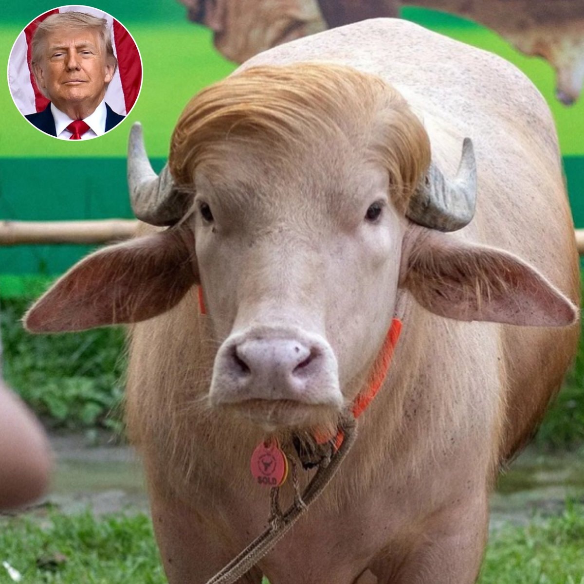 Donald Trump albino buffalo