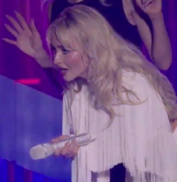 Sabrina Carpenter arrested twice at Lollapalooza (photo 2 of 2) Sabrina Carpenter arrested twice at Lollapalooza (photo 2 of 2)