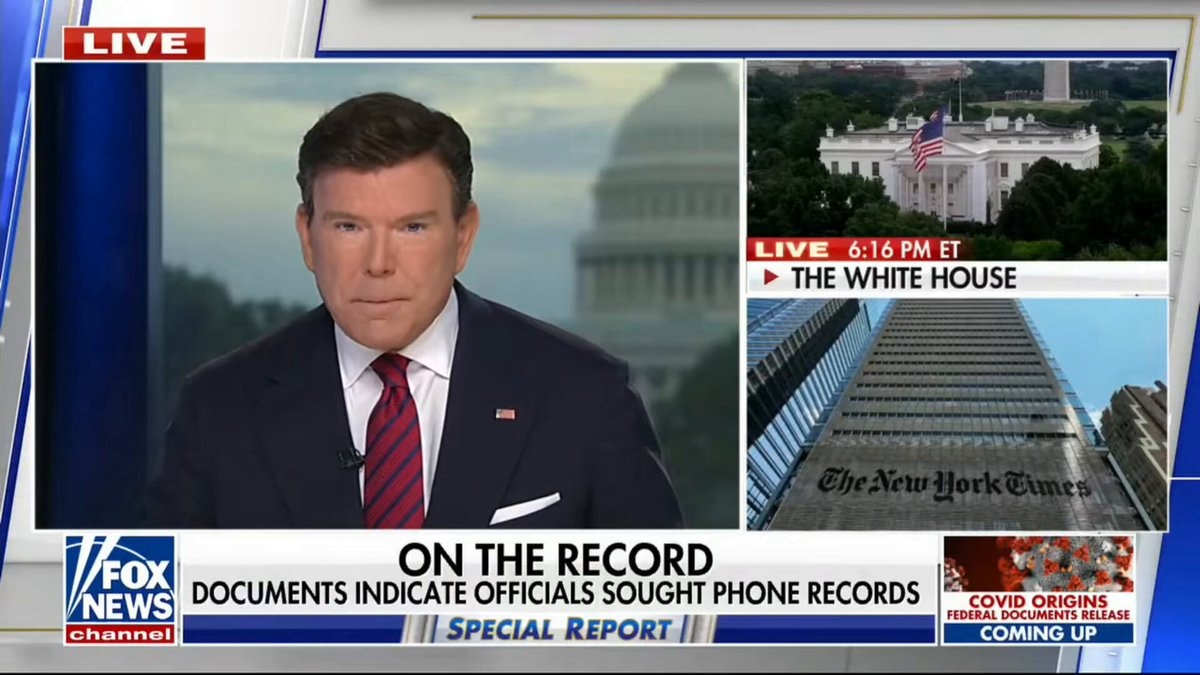 Trump admin sought NYT journalists phone records