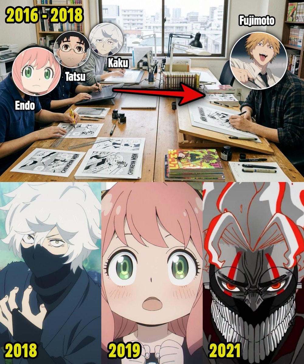 Fujimoto assistants hit series