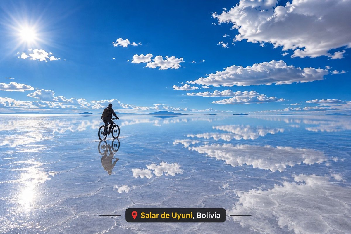 Salar de Uyuni Bolivia salt flat