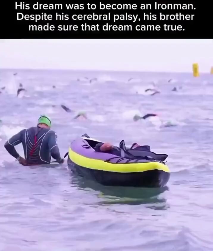 Ironman dream with brother