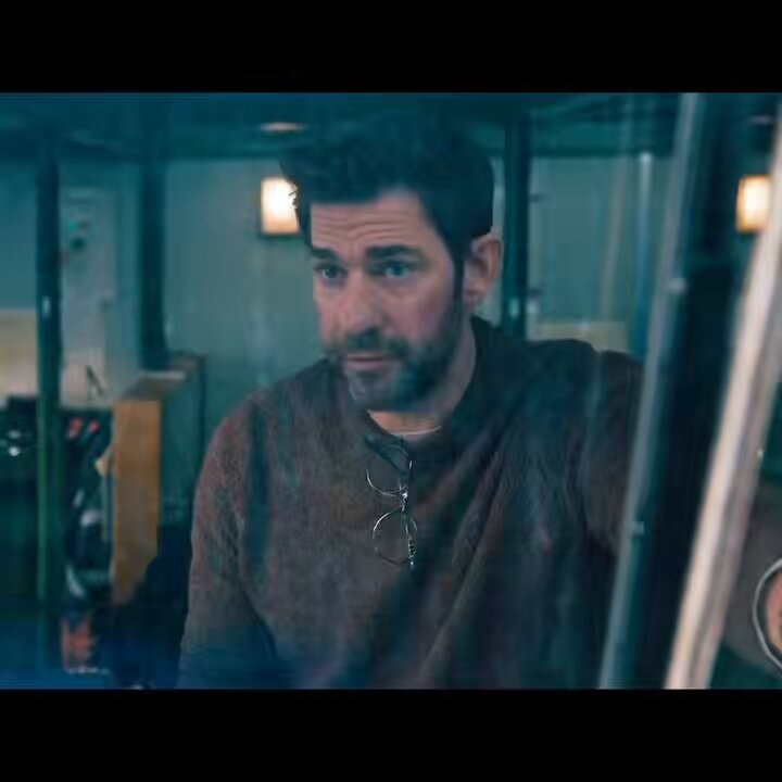 John Krasinski serious look