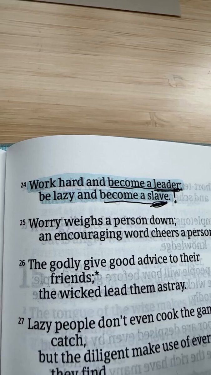 Proverbs 24 highlighted text