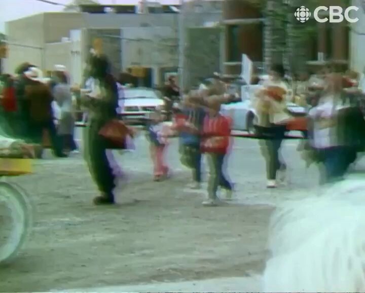 Keanu Reeves CBC teddy bear convention 1984 Keanu Reeves CBC teddy bear convention 1984