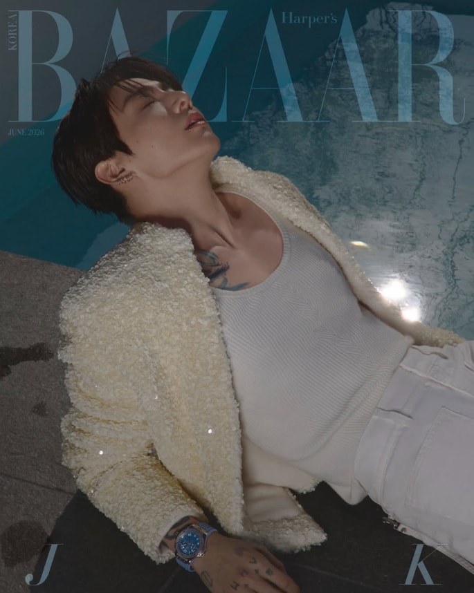 Jungkook Harper's Bazaar Korea cover (photo 2 of 2)