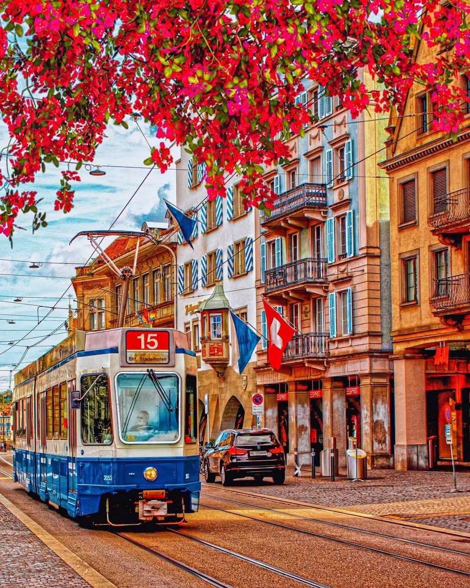 Zürich Switzerland tram