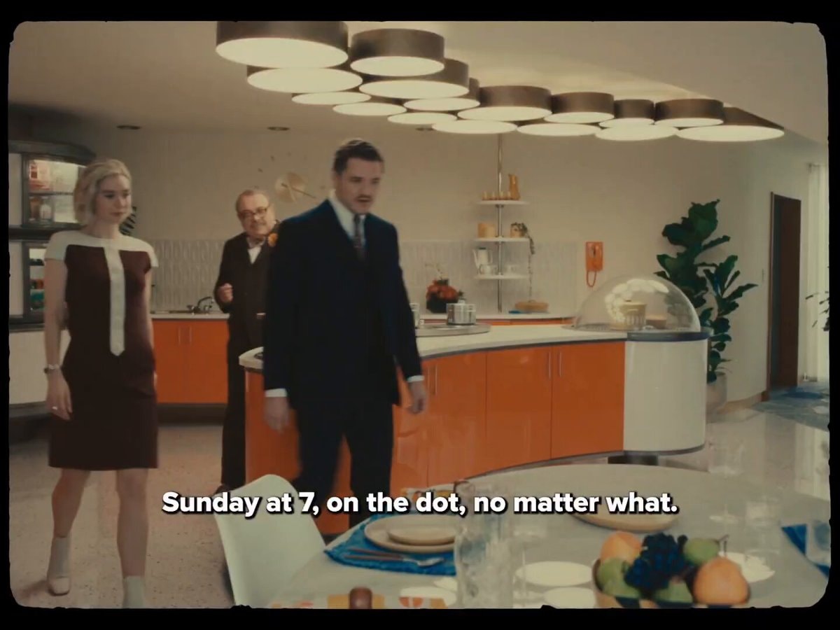 Retro kitchen mystery Sunday at 7