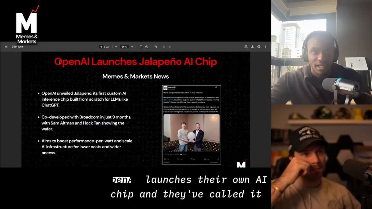 OpenAI Jalapeño AI chip launch