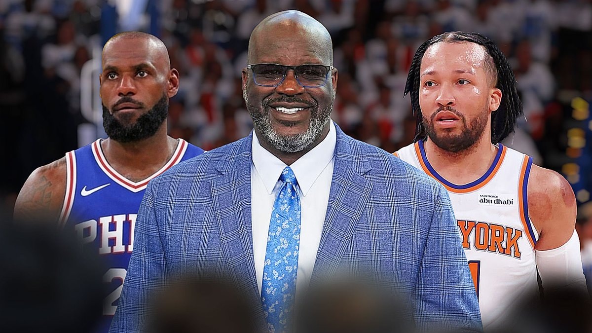 Shaq LeBron James Jalen Brunson