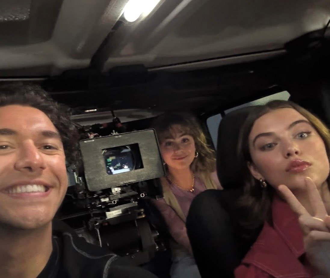 Off Campus Season 1 BTS photos Ella Bright (photo 4 of 4)