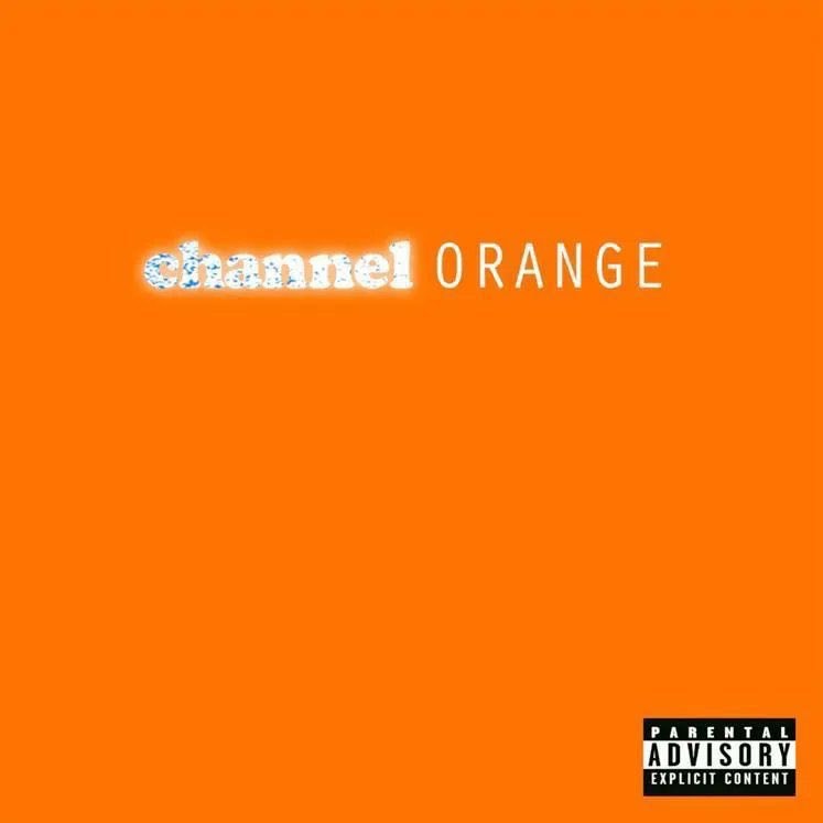 Frank Ocean channel ORANGE album cover (photo 1 of 2)