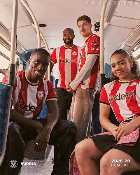 Brentford new kit two seasons (photo 2 of 2)
