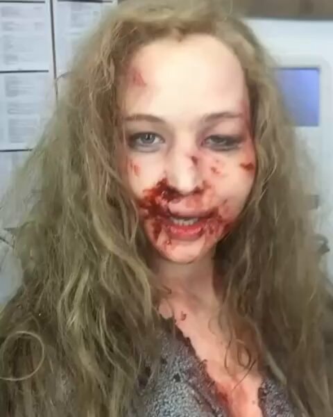 Jennifer Lawrence in mother! behind-the-scenes footage