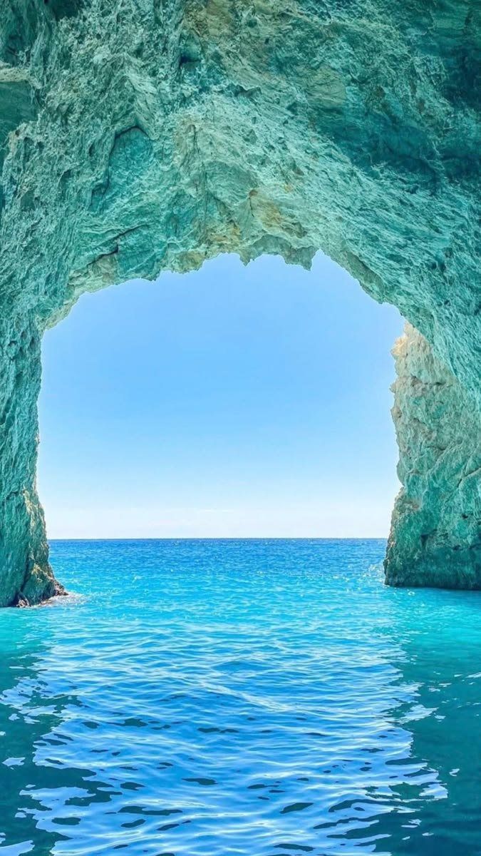Zakynthos Island sea cave