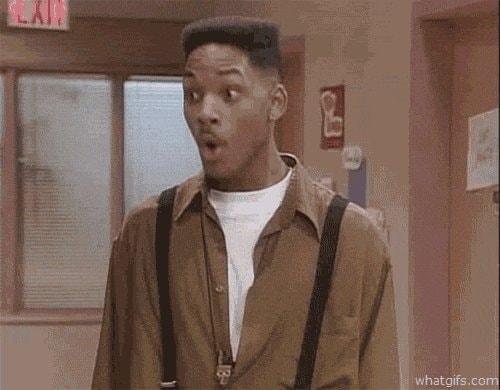 Fresh Prince Will Smith reacting GIF