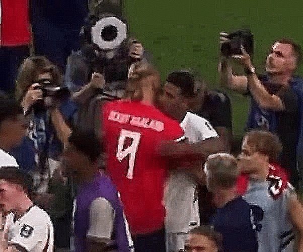 Haaland and Bellingham World Cup moment