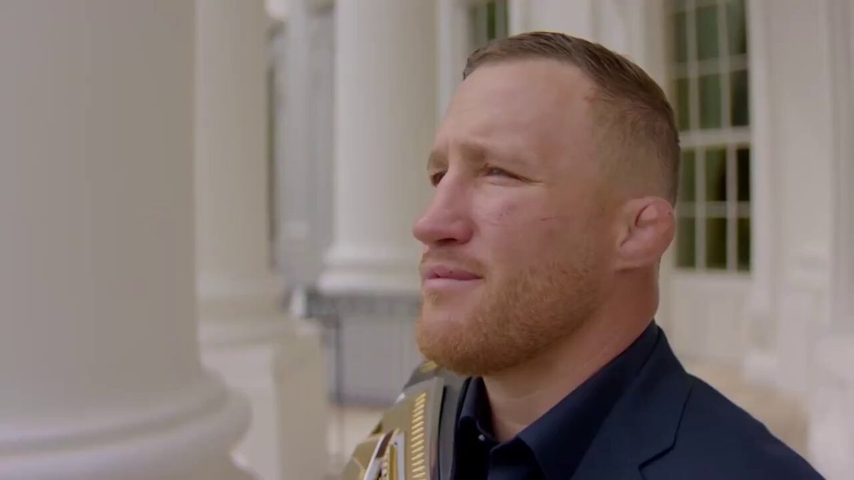 Ilia Topuria Justin Gaethje UFC White House