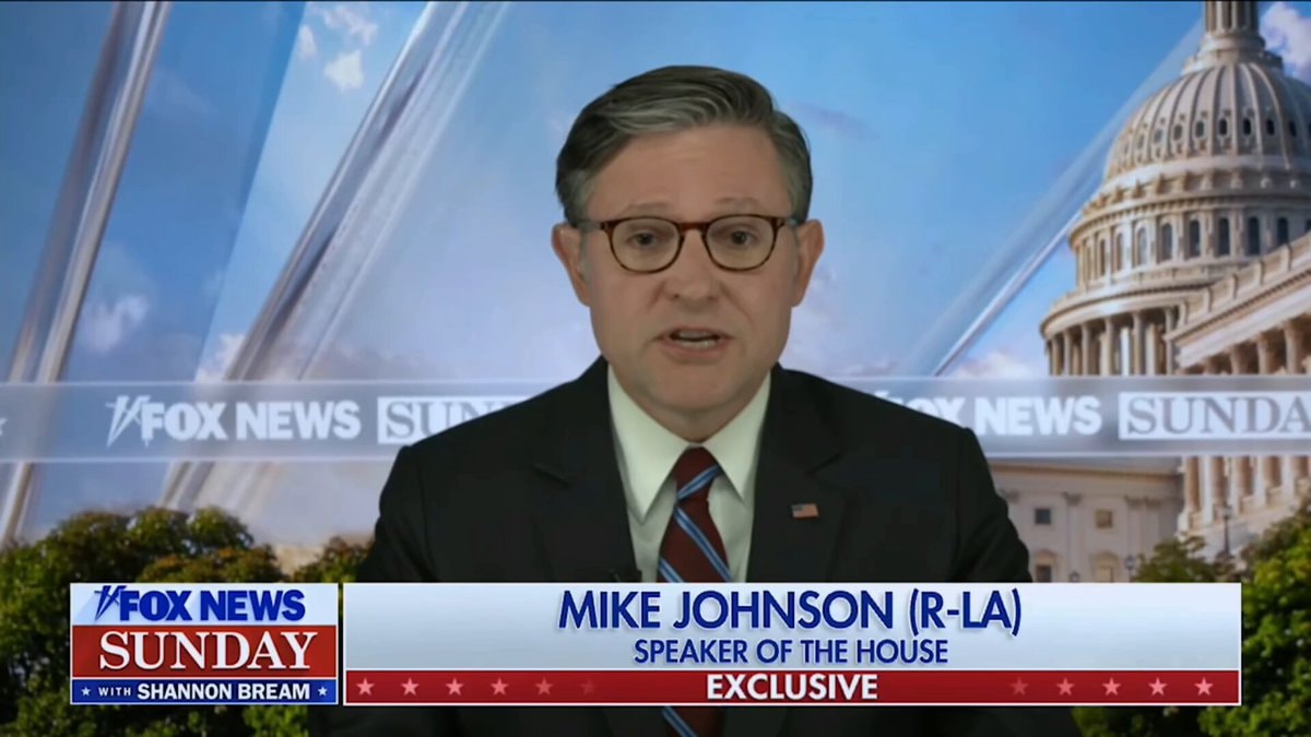 Speaker Johnson on faulty polls