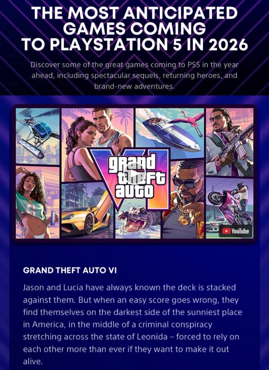 GTA 6 PlayStation most anticipated 2026 GTA 6 PlayStation most anticipated 2026