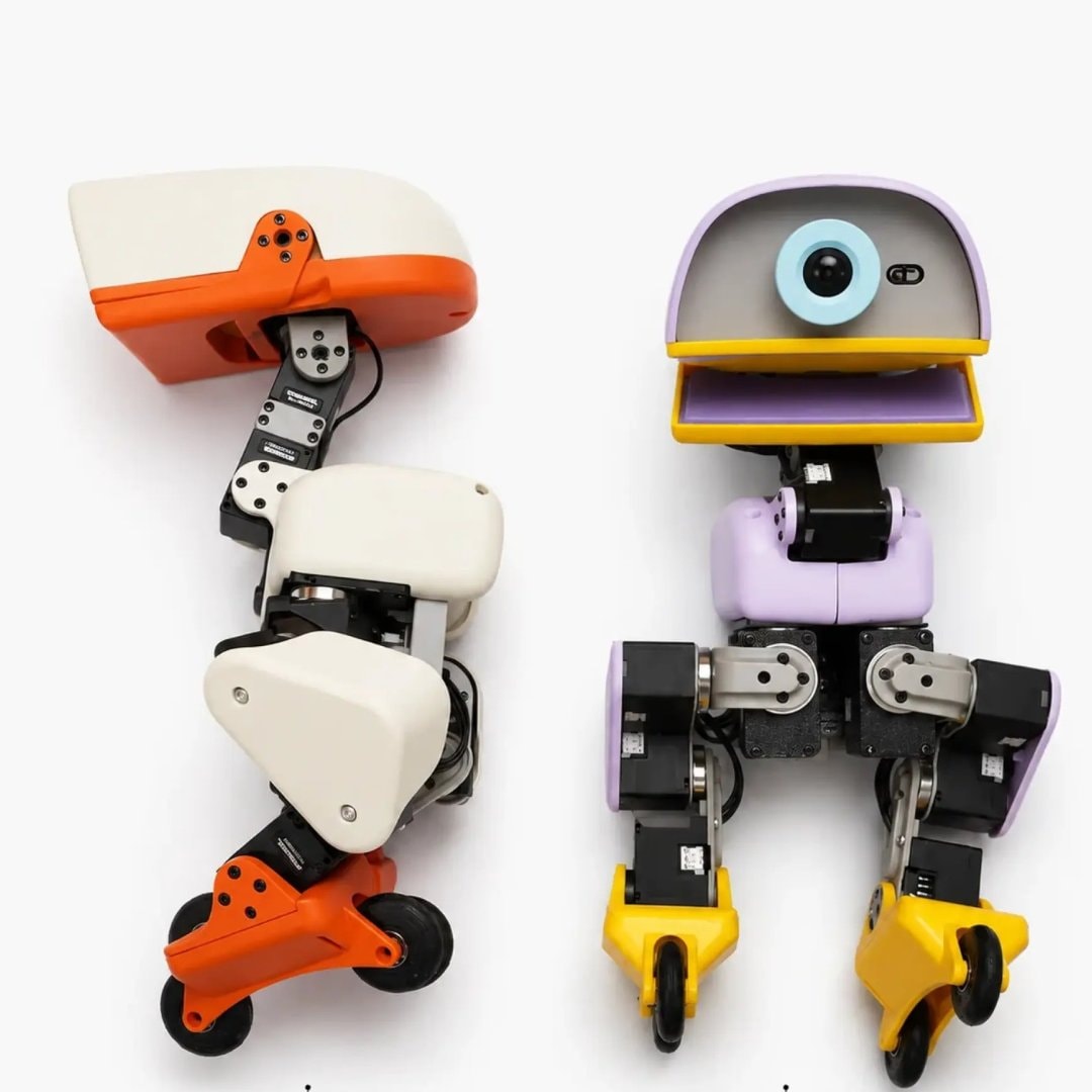 Hugging Face Microduck robot results