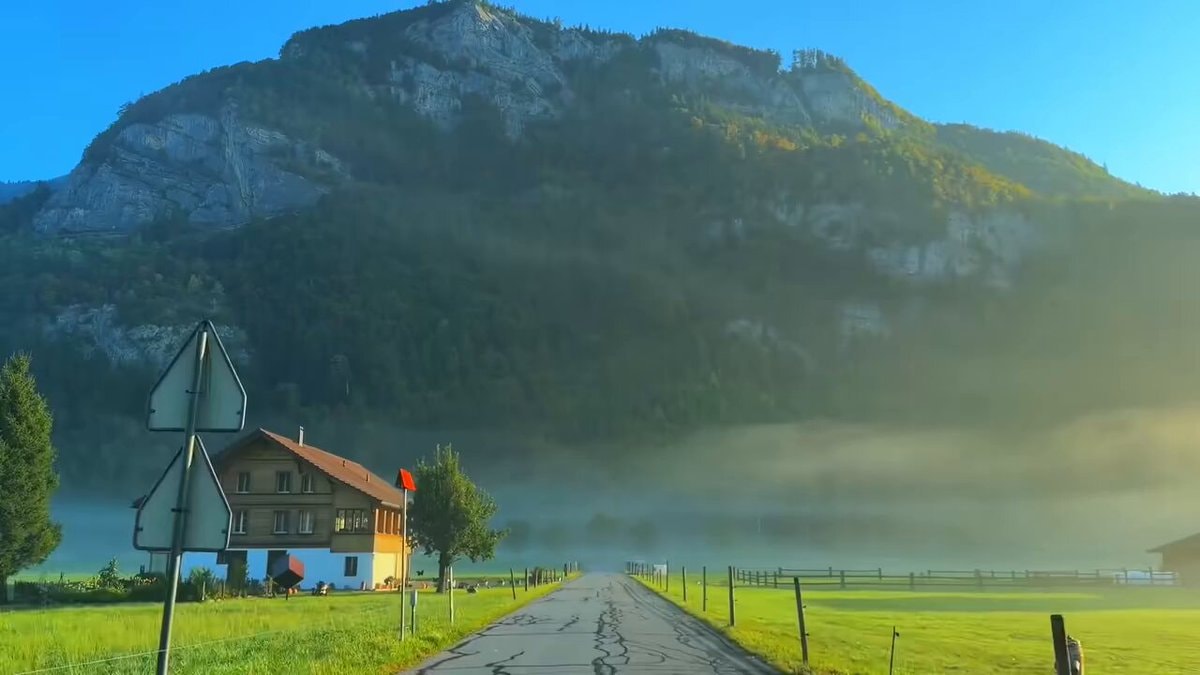 misty mountain valley