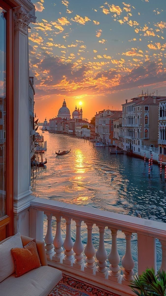 Venice Italy gondola sunset Venice Italy gondola sunset