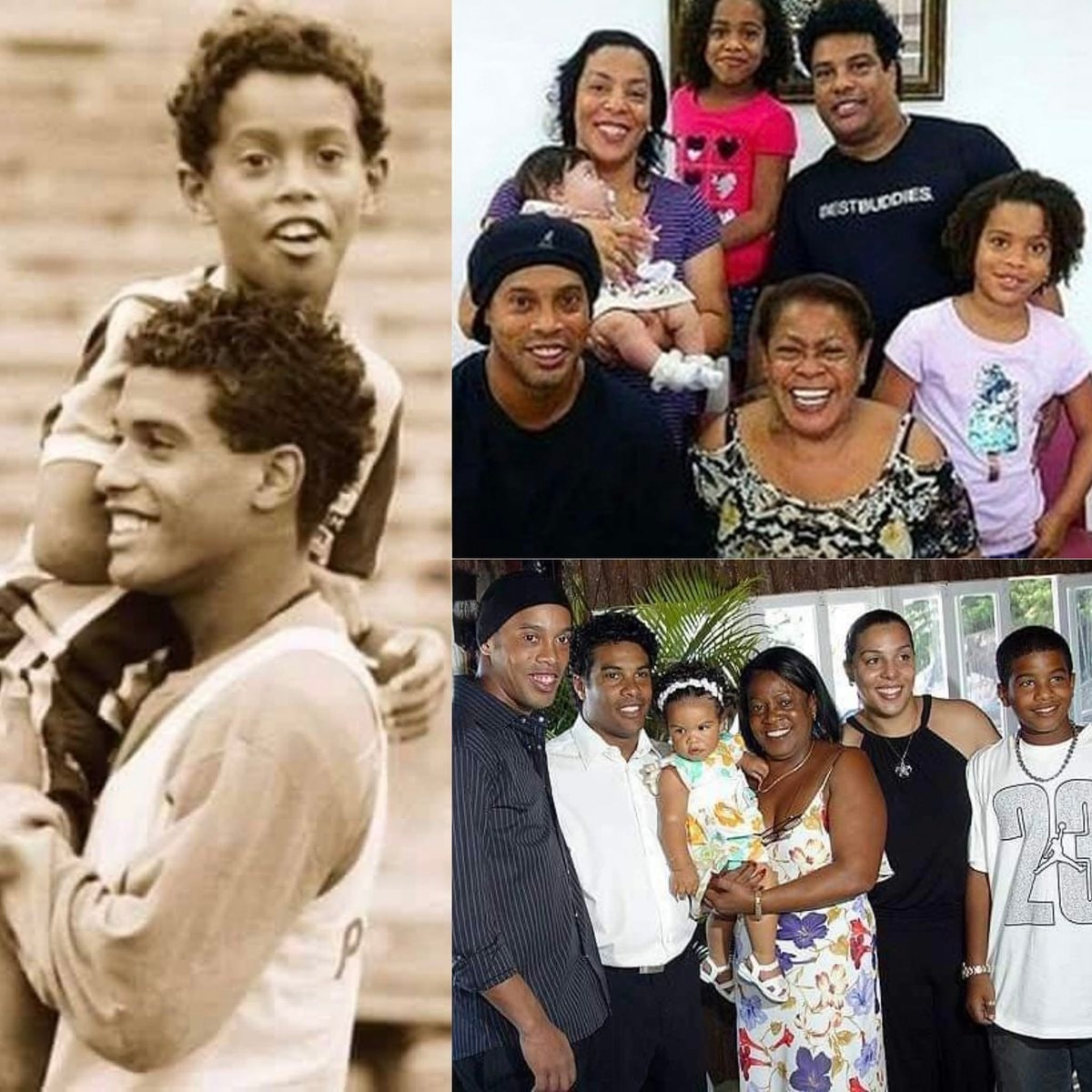 Ronaldinho childhood memory family