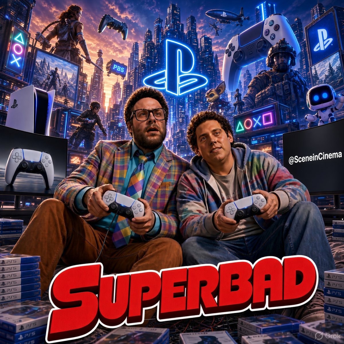 Seth Rogen Superbad PlayStation Call of Duty