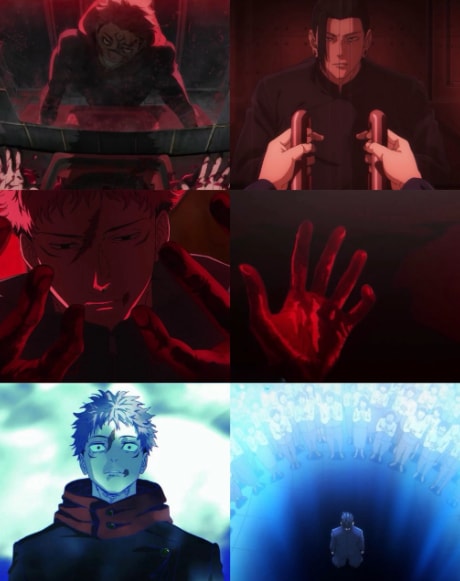 anime trauma collage
