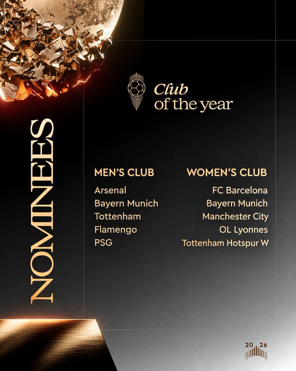 Best Club of the Year nominees