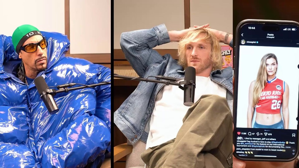 Logan Paul Ali G Nina Agdal Logan Paul Ali G Nina Agdal