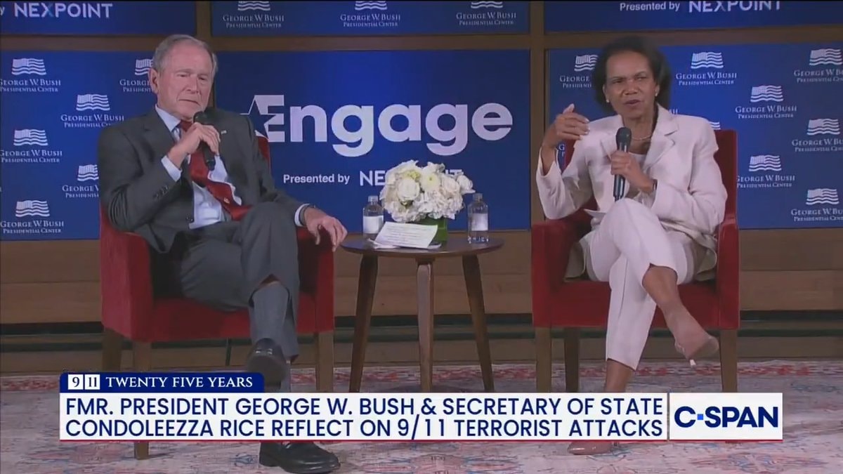 Bush Rice reflect on 9/11 decisions